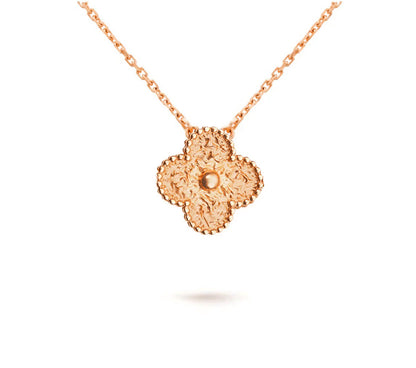 [Zalyn]15MM CLOVER FLOWER PENDANT NECKLACE COLLECTION