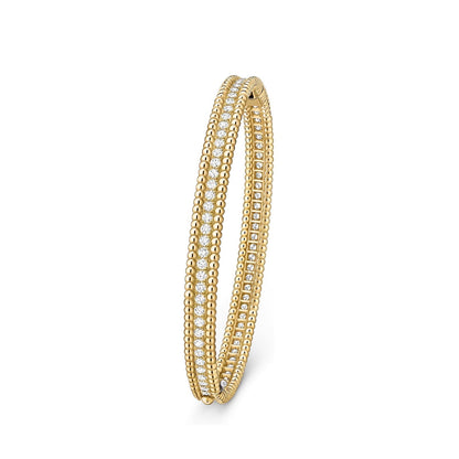 [Zalyn]SIGNATURE BEADED CHAIN BRACELET