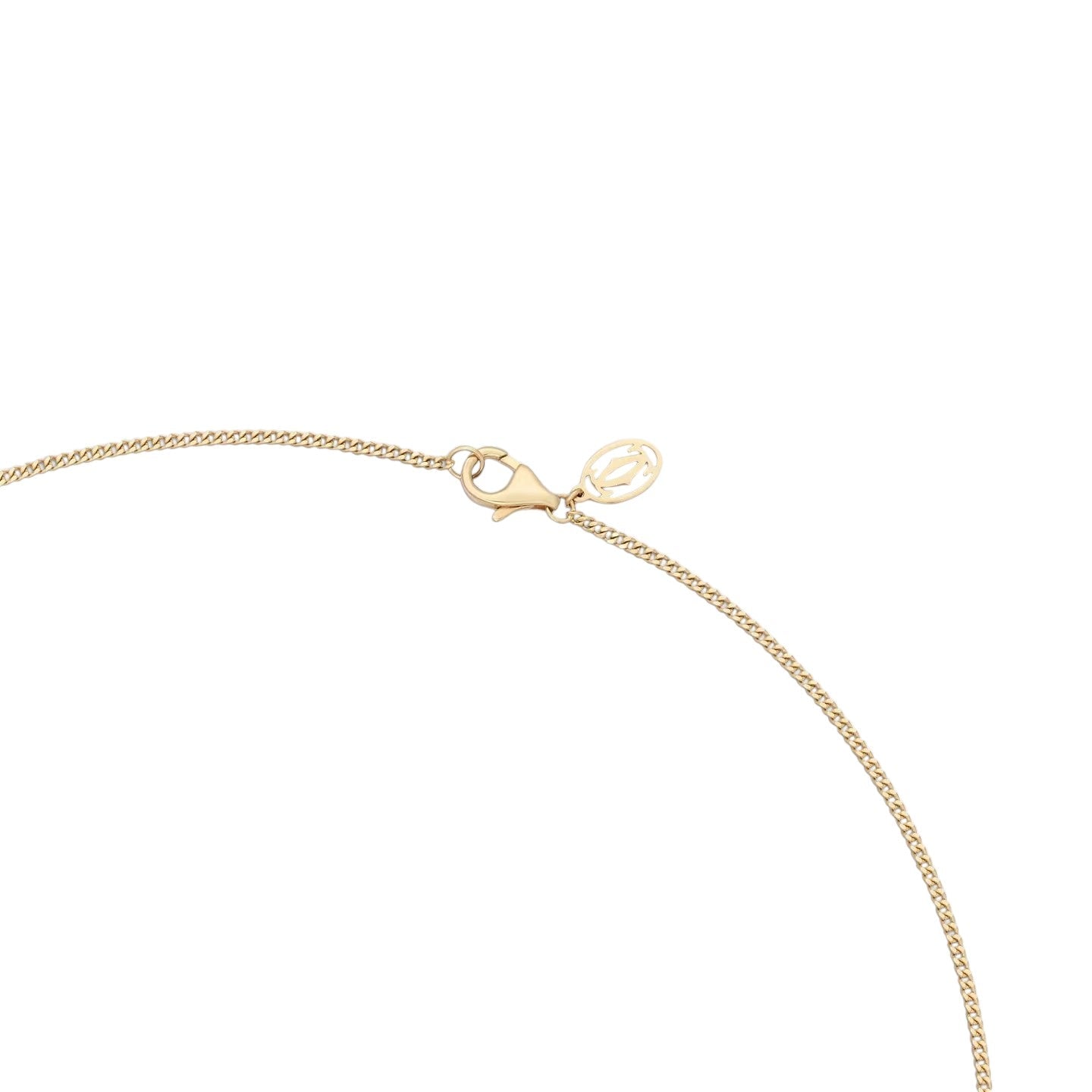 [Zalyn]TRI-COLOR SQUARE RING NECKLACE