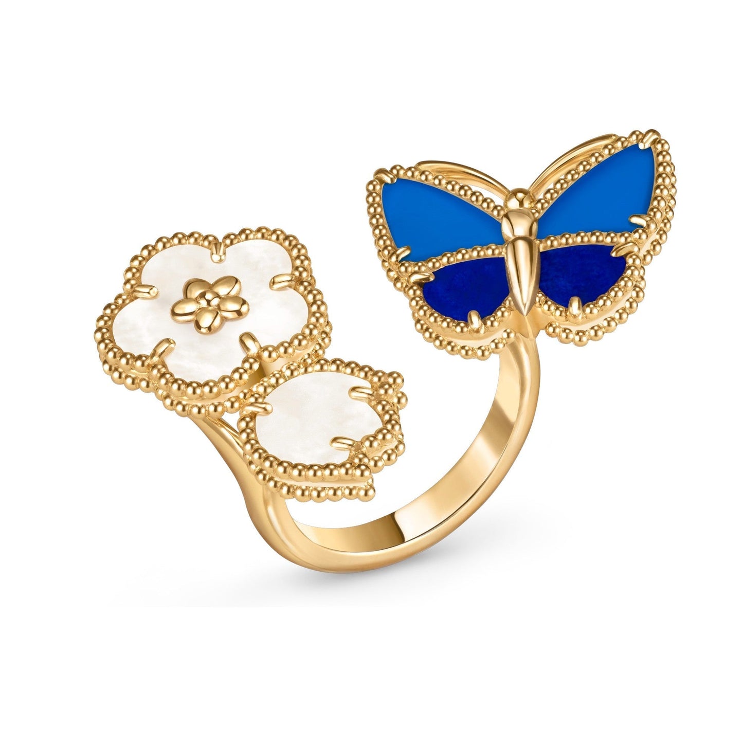 [Zalyn]SPRING BUTTERFLY OPEN RING