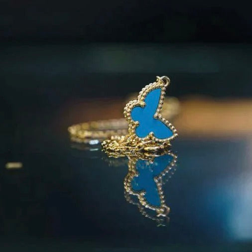 [Zalyn Jewelry ]BUTTERFLY TURQUOISE BUTTERFLY BRACELET