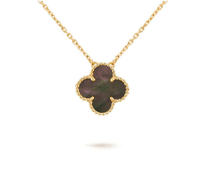 [Zalyn]15MM CLOVER FLOWER PENDANT NECKLACE COLLECTION