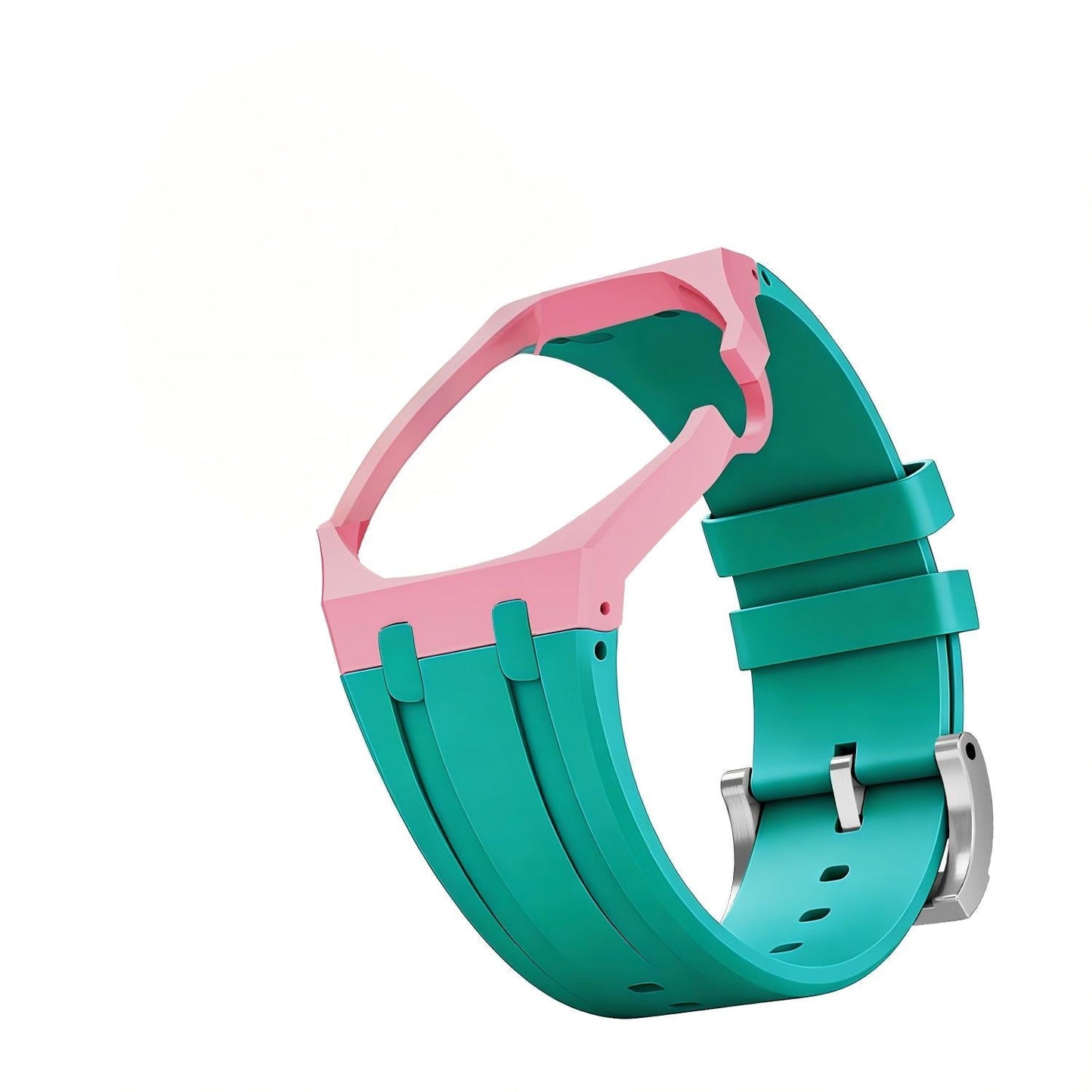 [Zalyn]Royal Oak Pop Exclusive Bioceramic Case & Silicone Strap Mix Color
