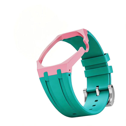[Zalyn]Royal Oak Pop Exclusive Bioceramic Case & Silicone Strap Mix Color