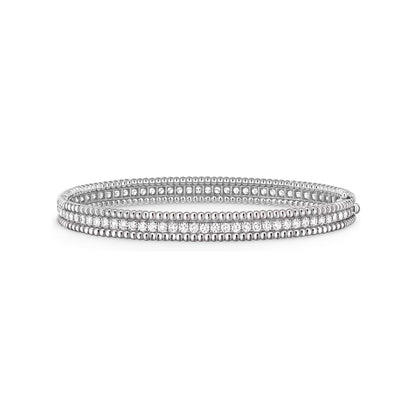 [Zalyn]SIGNATURE BEADED CHAIN BRACELET