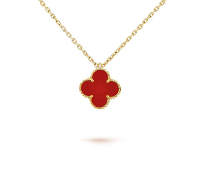 [Zalyn]9.5MM MINI CLOVER PENDANT NECKLACE COLLECTION
