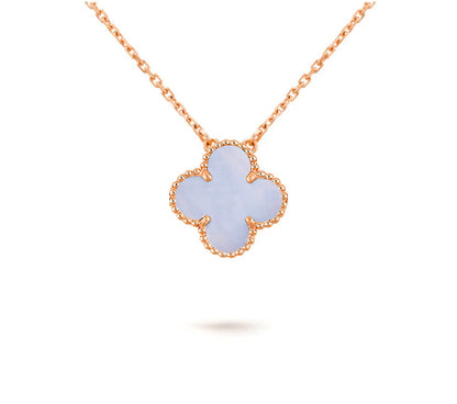 [Zalyn]15MM CLOVER FLOWER PENDANT NECKLACE COLLECTION