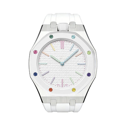 [Zalyn]ROYAL OAK POP EXCLUSIVE STEEL CASE & SILICONE STRAP