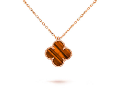 [Zalyn]9.5MM MINI CLOVER PENDANT NECKLACE COLLECTION