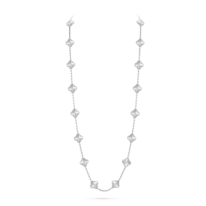 [Zalyn Jewelry ]CLOVER 20 MOTIFS  LASER SILVER