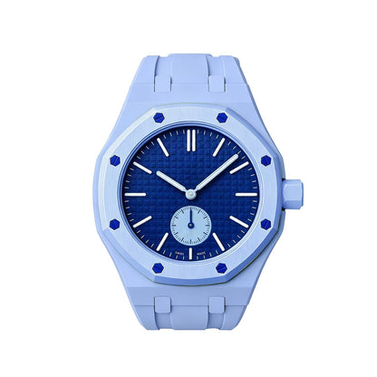 [Zalyn]OAK POP EXCLUSIVE LIGHT BLUE SILICONE STRAP