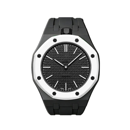 [Zalyn]OAK POP EXCLUSIVE BLACK SILICONE STRAP