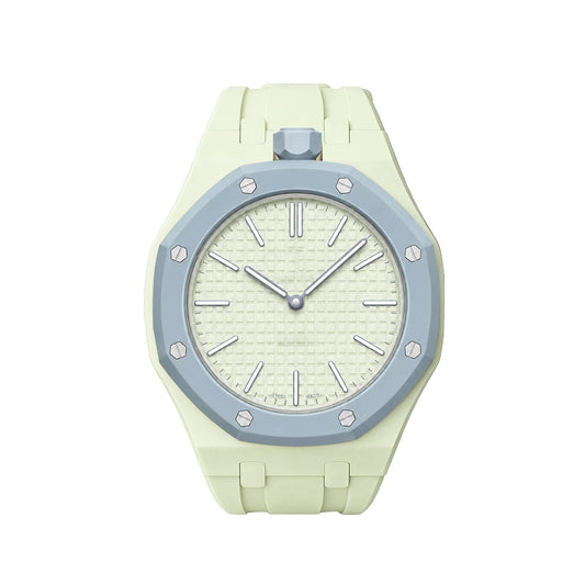 [Zalyn]OAK POP EXCLUSIVE CREAMY YELLOW SILICONE STRAP