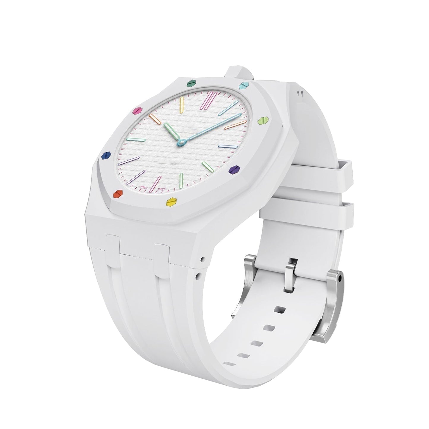[Zalyn]ROYAL OAK POP EXCLUSIVE BIOCERAMIC CASE & SILICONE STRAP