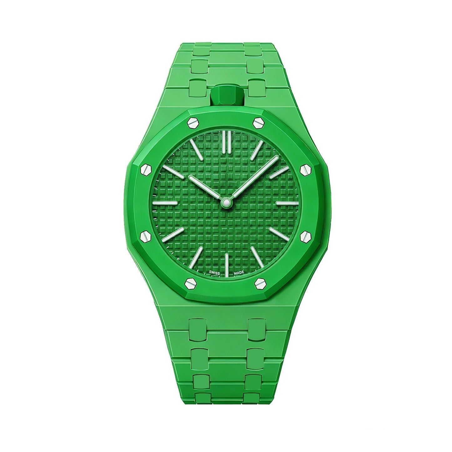 [Zalyn]OAK POP EXCLUSIVE GREEN  BIOCERAMIC STRAP