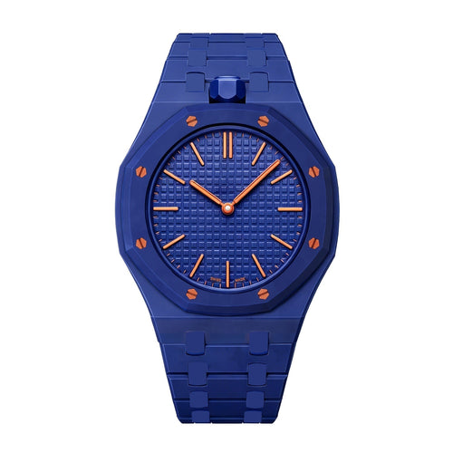 [Zalyn]OAK POP EXCLUSIVE DARK BLUE BIOCERAMIC STRAP