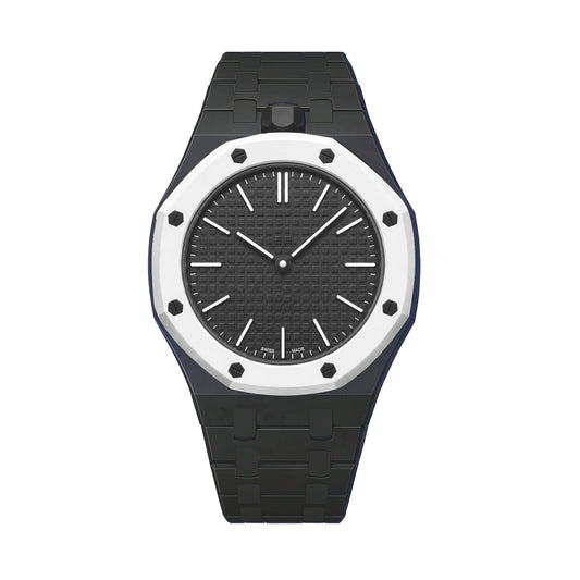 [Zalyn]OAK POP EXCLUSIVE BLACK BIOCERAMIC STRAP