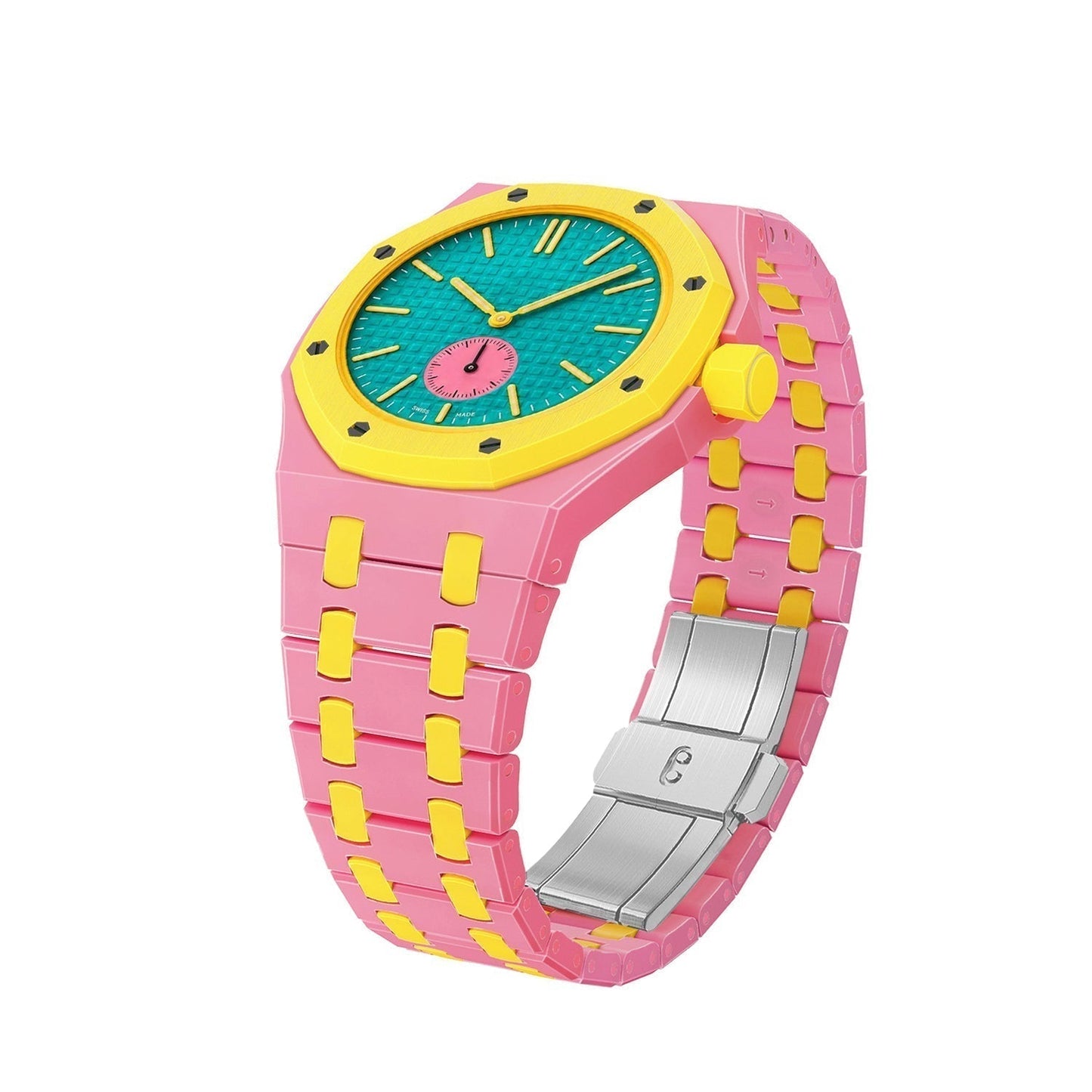 [Zalyn]ROYAL OAK POP EXCLUSIVE BIOCERAMIC CASE & BIOCERAMIC STRAP