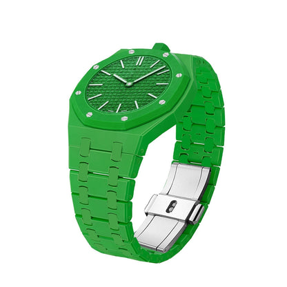 [Zalyn]OAK POP EXCLUSIVE GREEN  BIOCERAMIC STRAP