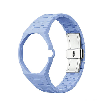 [Zalyn]OAK POP EXCLUSIVE LIGHT BLUE BIOCERAMIC STRAP