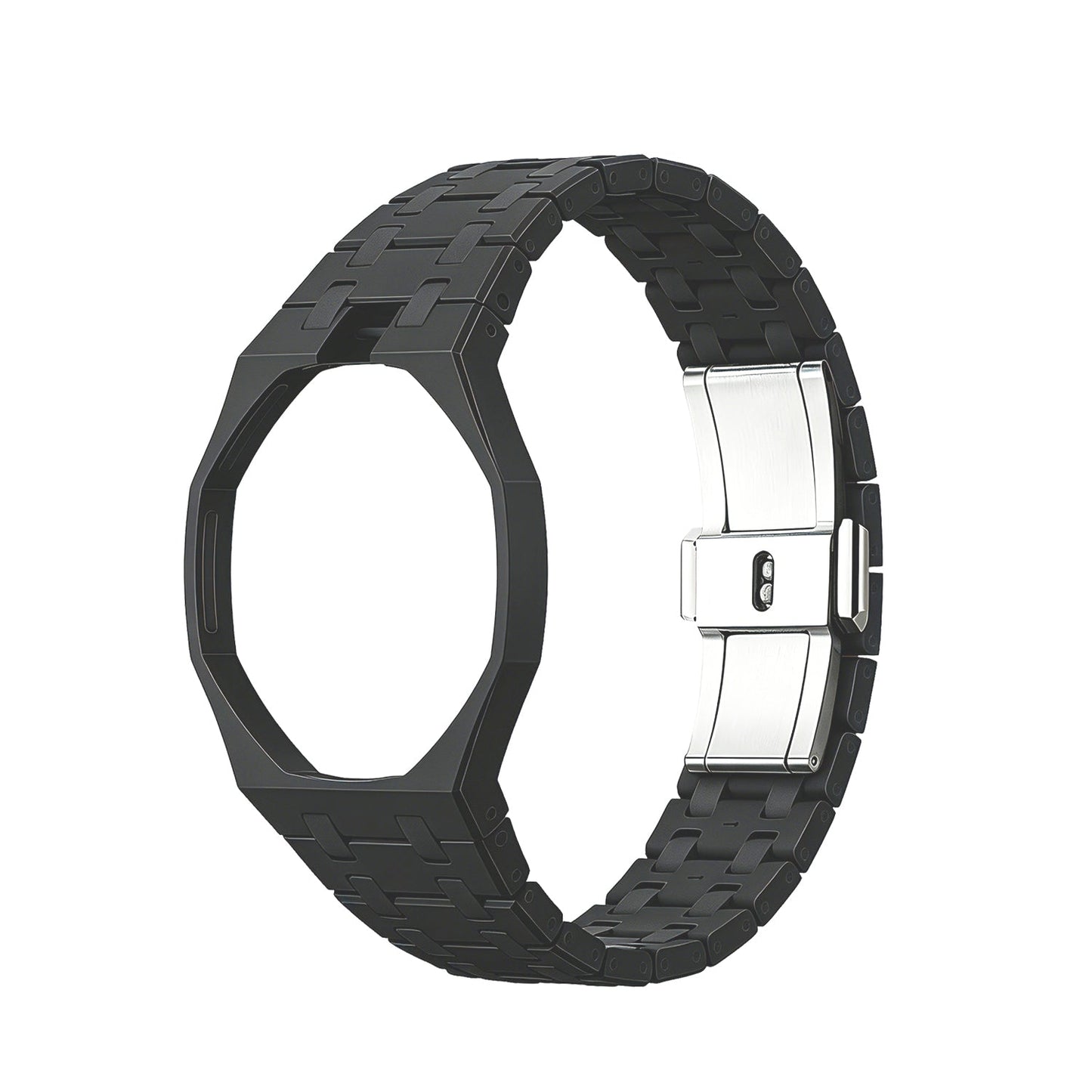 [Zalyn]OAK POP EXCLUSIVE BLACK BIOCERAMIC STRAP
