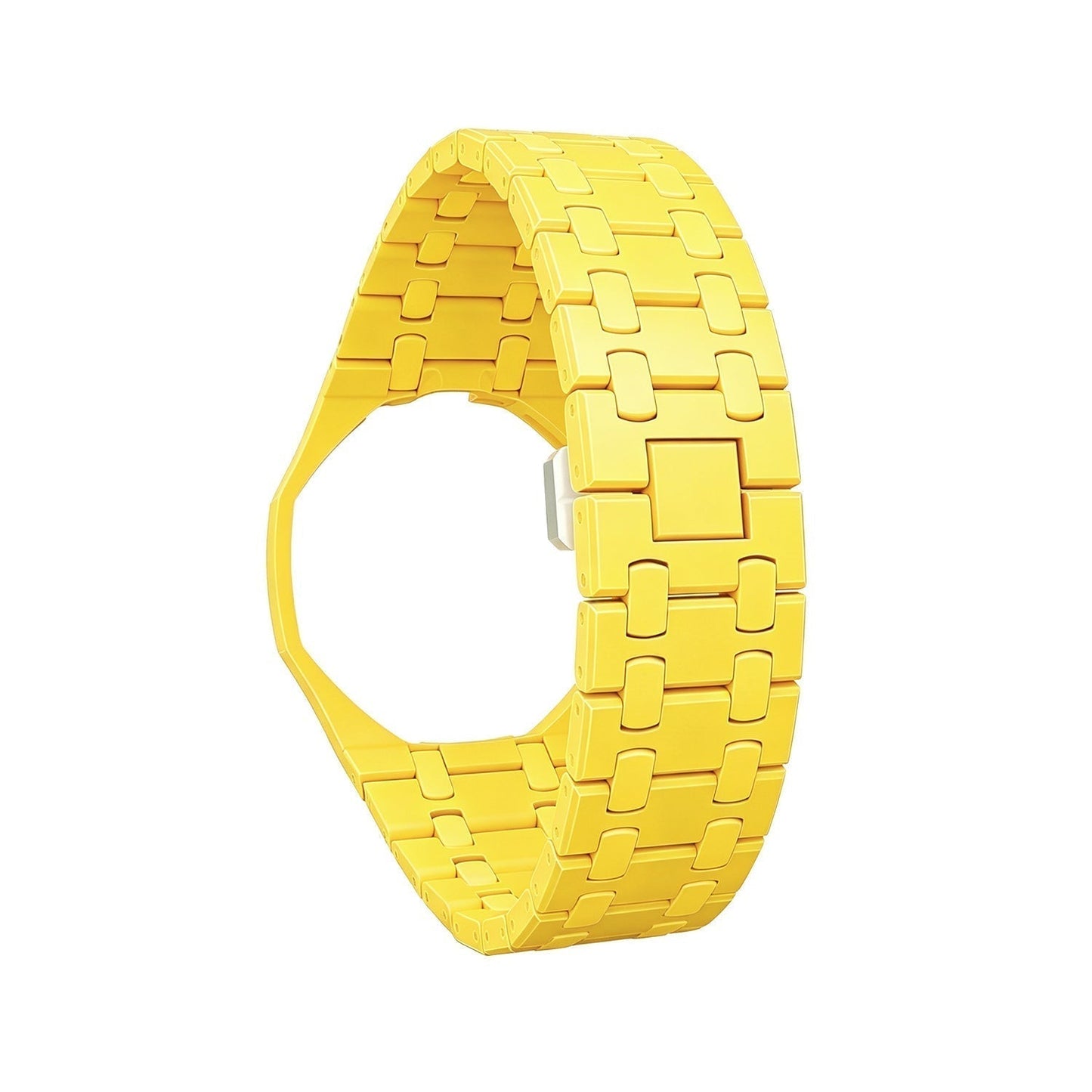 [Zalyn]OAK POP EXCLUSIVE YELLOW BIOCERAMIC STRAP