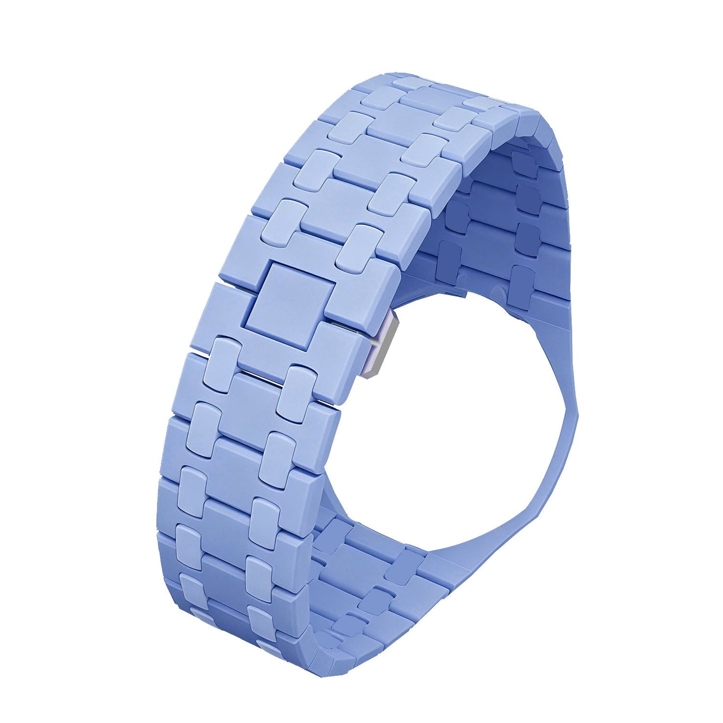 [Zalyn]OAK POP EXCLUSIVE LIGHT BLUE BIOCERAMIC STRAP