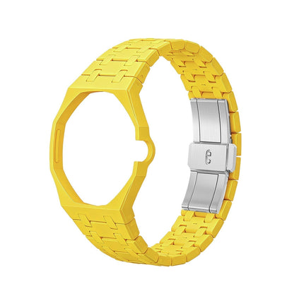 [Zalyn]OAK POP EXCLUSIVE YELLOW BIOCERAMIC STRAP