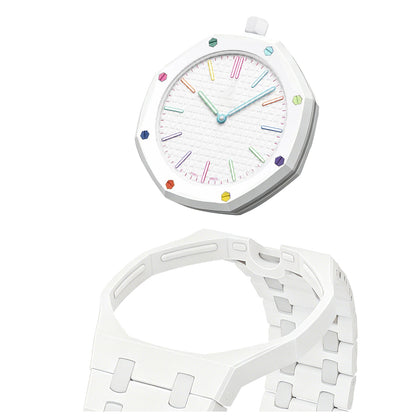 [Zalyn]OAK POP EXCLUSIVE WHITE BIOCERAMIC STRAP