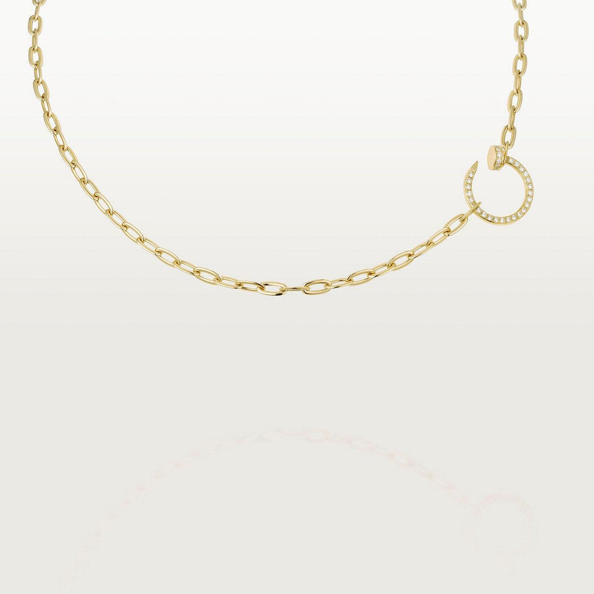 [Zalyn Jewelry ]JUSTE NECKLACE DIAMONDS