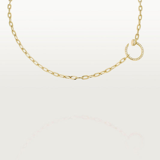[Zalyn Jewelry ]JUSTE NECKLACE DIAMONDS