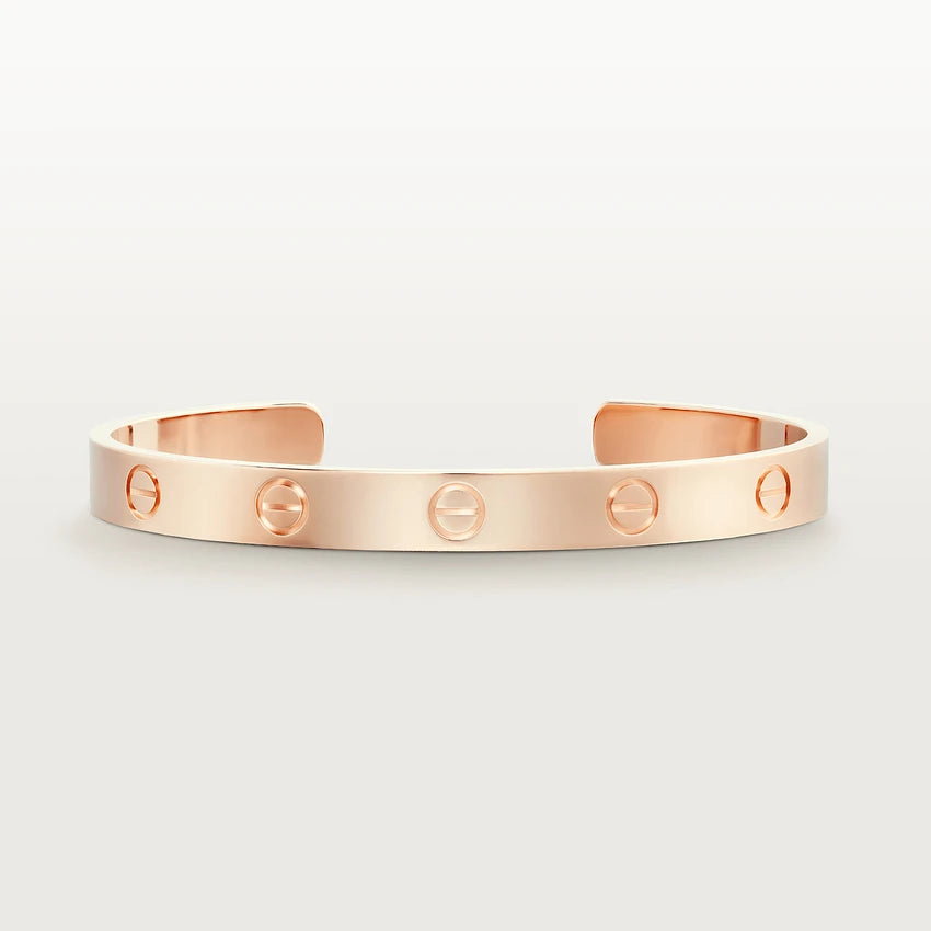 [Zalyn Jewelry ]LOVE BRACELET 6.1MM OPEN CUFF