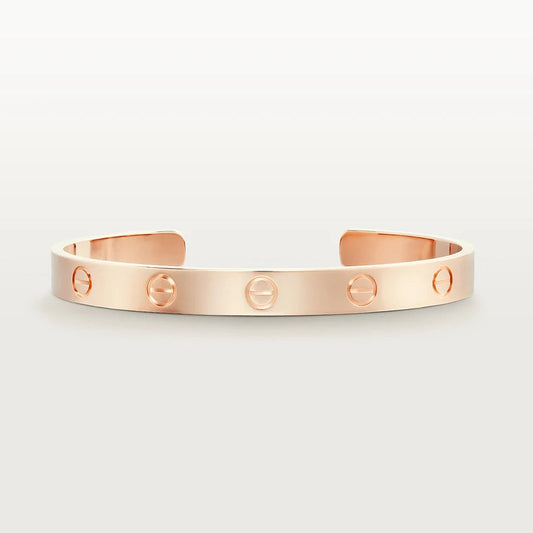 [Zalyn Jewelry ]LOVE BRACELET 6.1MM OPEN CUFF