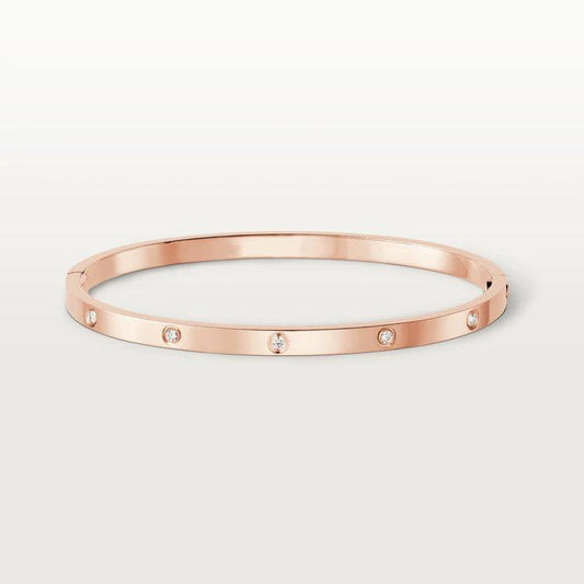 [Zalyn Jewelry ]LOVE BRACELET 3.65MM 10 DIAMONDS