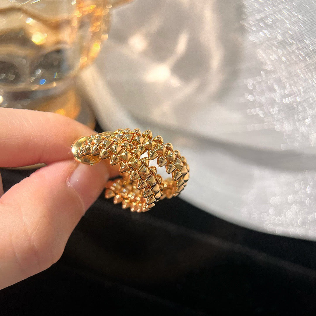 [Zalyn Jewelry ]CLASH SMALL HOOP EARRINGS