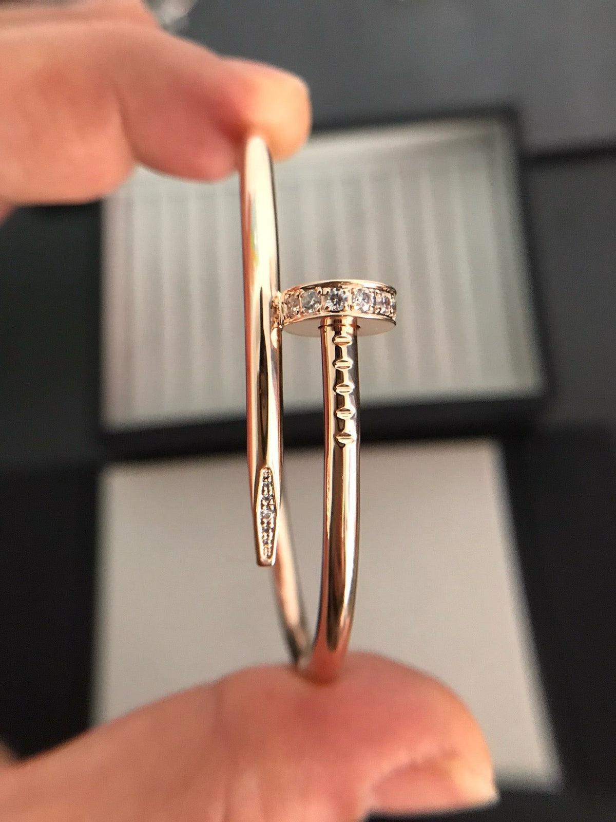 [Zalyn Jewelry ]JUSTE BRACELET 3.5MM DIAMONDS