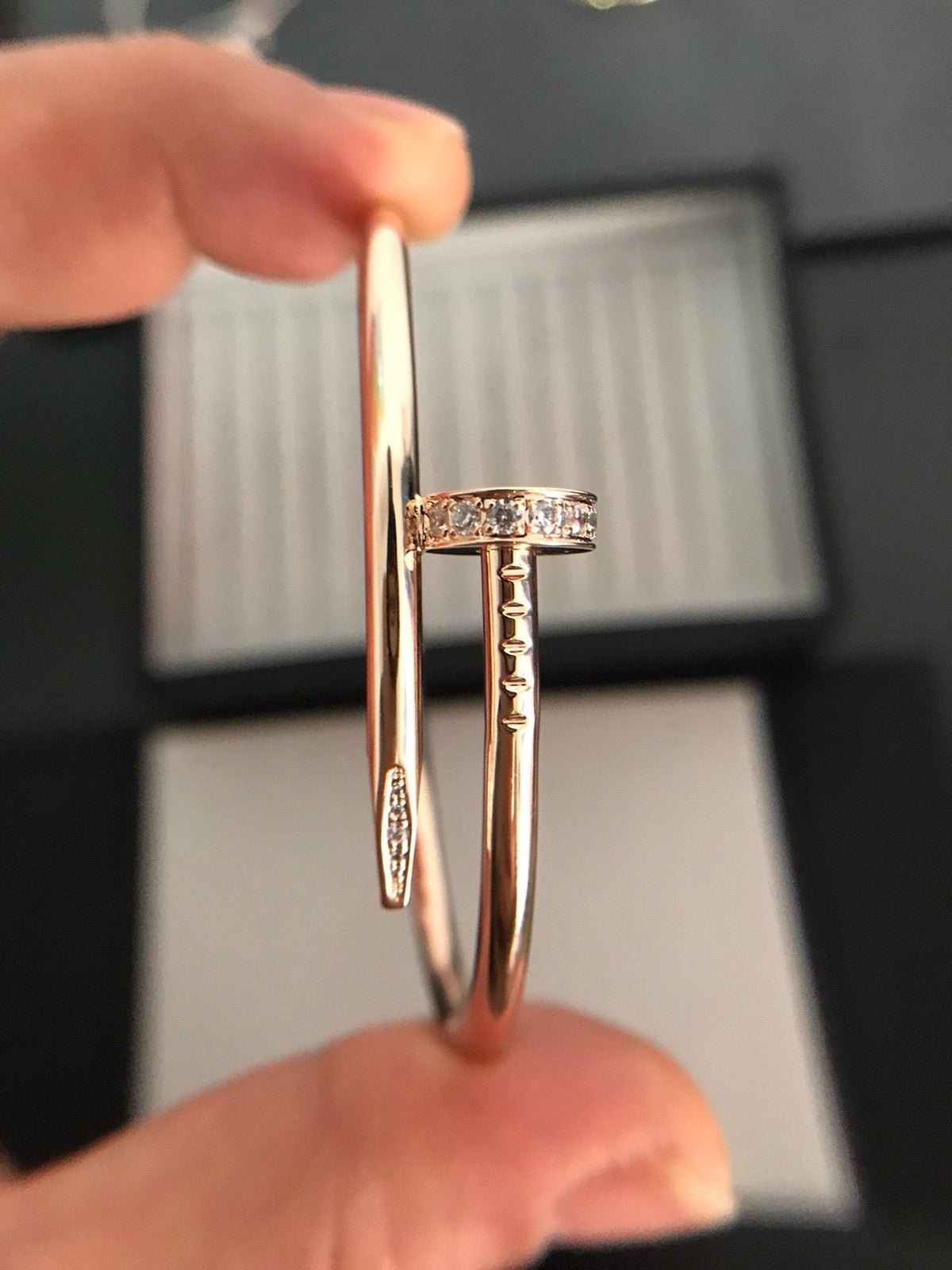 [Zalyn Jewelry ]JUSTE BRACELET 3.5MM DIAMONDS