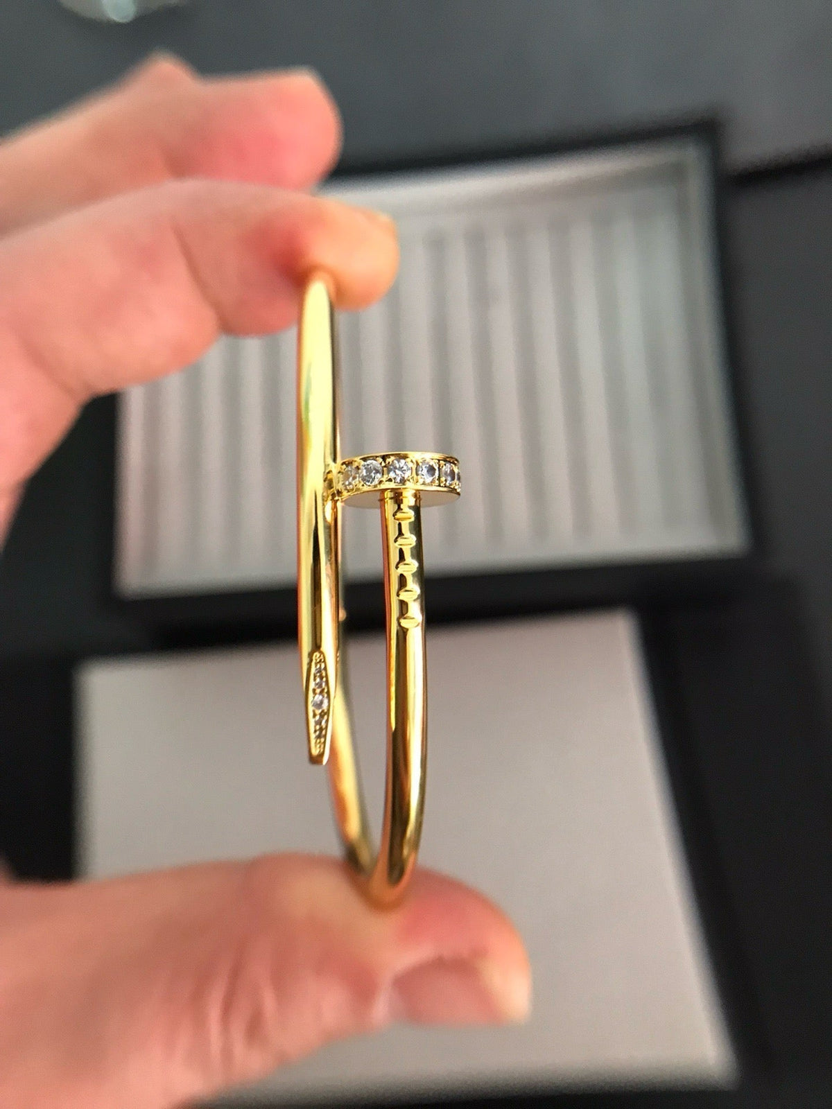 [Zalyn Jewelry ]JUSTE BRACELET 3.5MM DIAMONDS