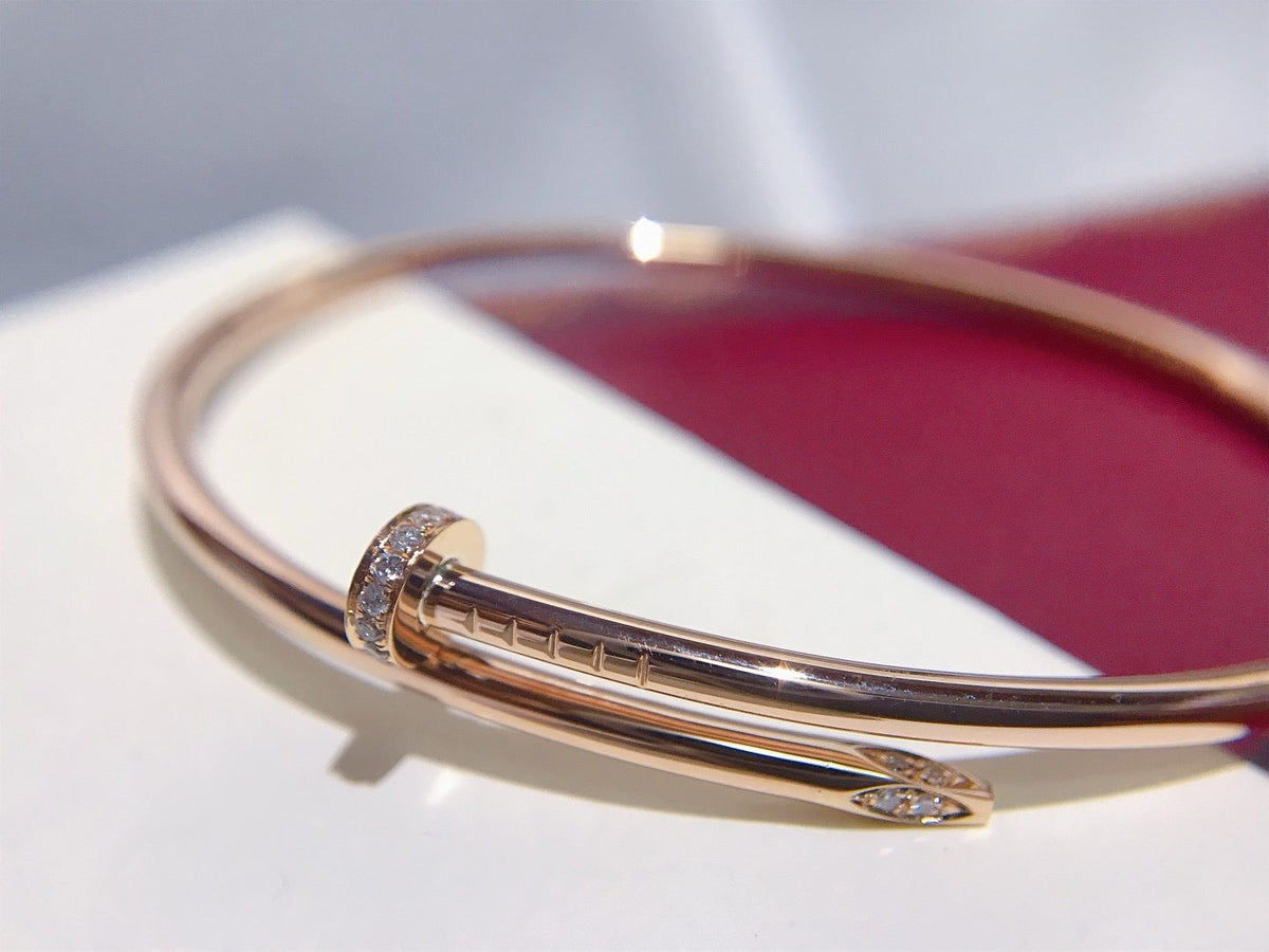 [Zalyn Jewelry ]JUSTE BRACELET 2.5MM DIAMONDS