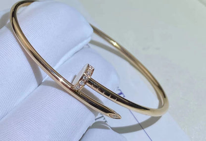 [Zalyn Jewelry ]JUSTE BRACELET 2.5MM DIAMONDS