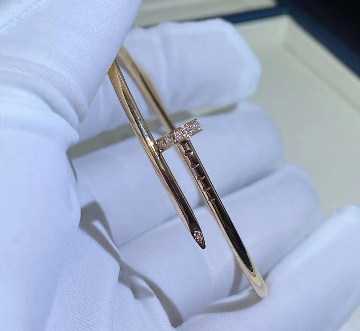 [Zalyn Jewelry ]JUSTE BRACELET 2.5MM DIAMONDS