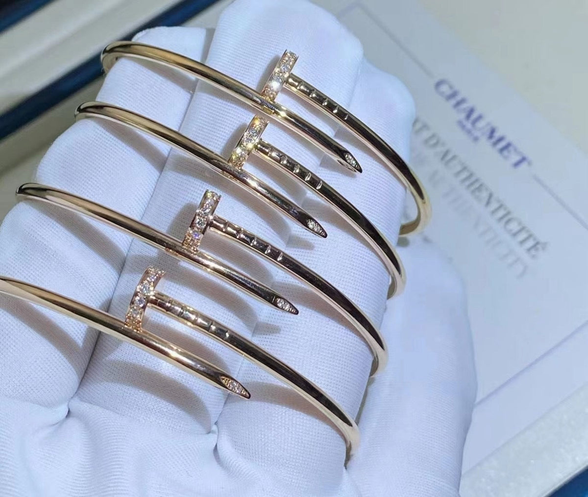 [Zalyn Jewelry ]JUSTE BRACELET 2.5MM DIAMONDS