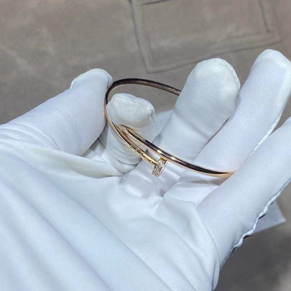 [Zalyn Jewelry ]JUSTE BRACELET 2.5MM DIAMONDS