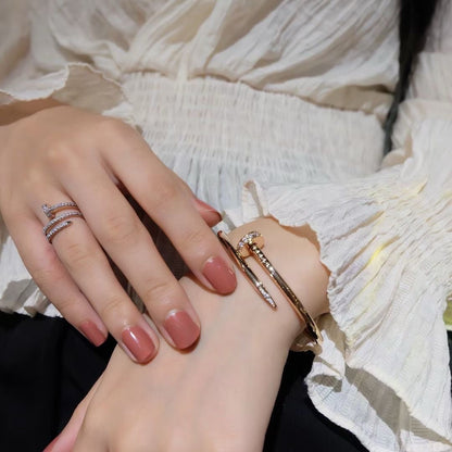 [Zalyn Jewelry ]JUSTE BRACELET 3.5MM DIAMONDS