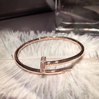 [Zalyn Jewelry ]JUSTE BRACELET 3.5MM DIAMONDS