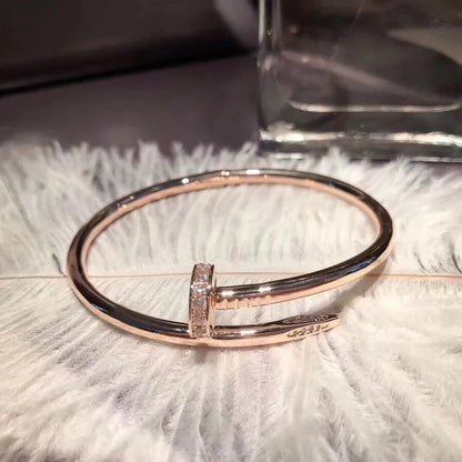 [Zalyn]JUSTE UN CLOU 3.5MM CLASSIC DIAMOND BANGLE