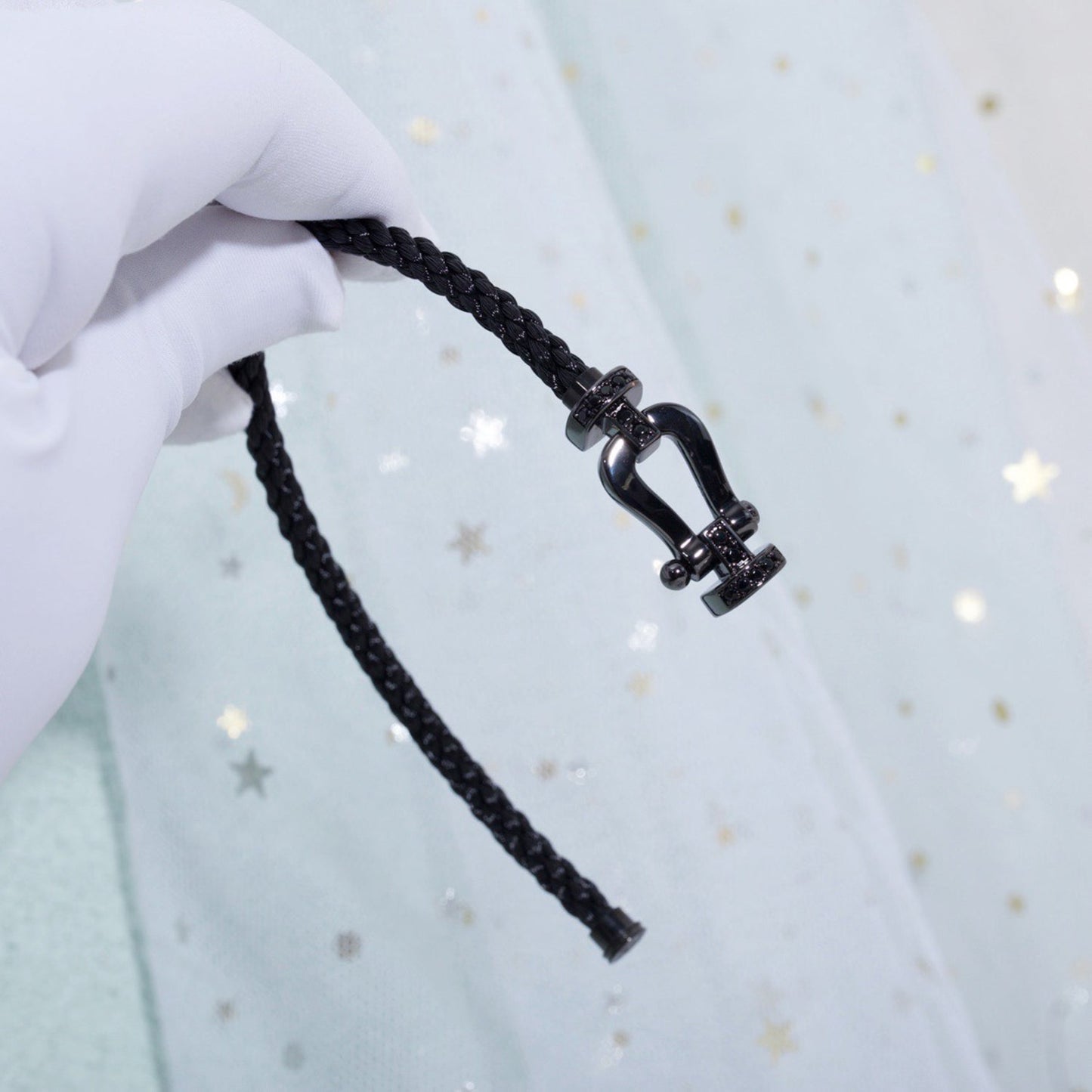 [Zalyn]FORCE LARGE SERIES BLACK SAMURAI BRACELET