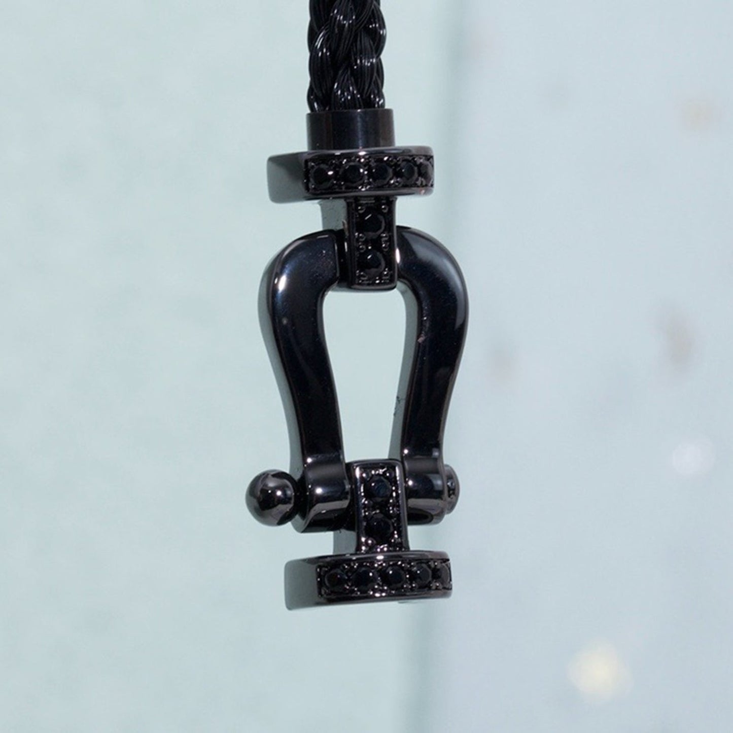 [Zalyn]FORCE LARGE SERIES BLACK SAMURAI BRACELET
