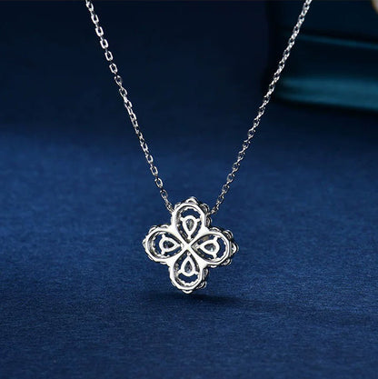[Zalyn]LOOP NECKLACE FULL MOTIF DIAMOND 16MM MULTIPLE COLORS