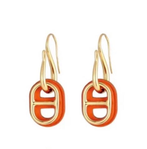[Zalyn]HM O'MAILLON GOLD EARRINGS